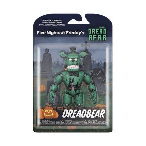 Funko Five Nights at Freddy’s Dreadbear Action Figure New in Box - Picture 1 of 2